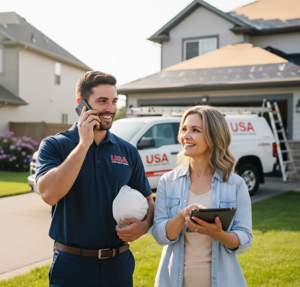 USA Roof Repair Experts customer support in North Chicago
